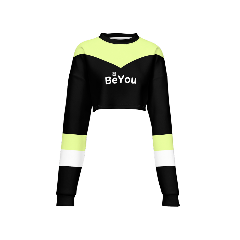 Women’s Cropped Crewneck Sustainable Sweatshirt