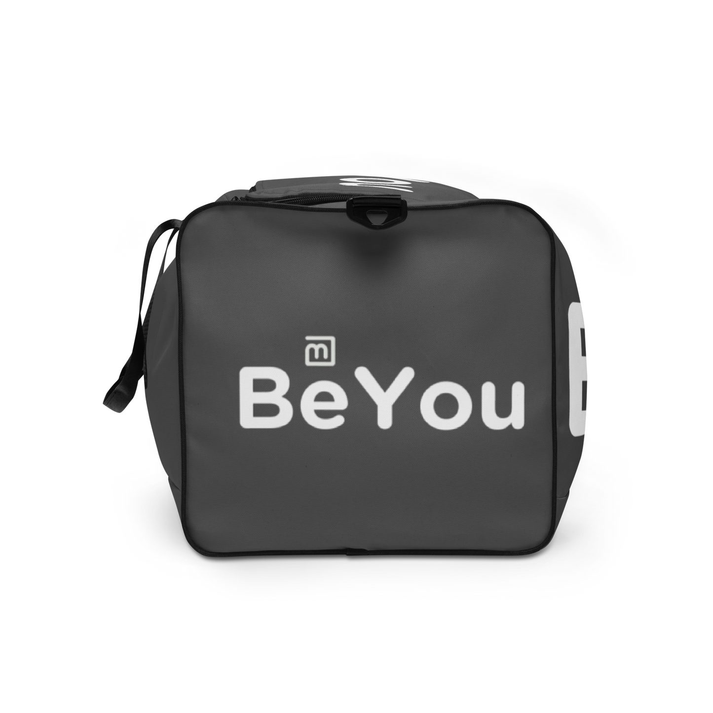 Grey Duffle Large Travel Workout Bag