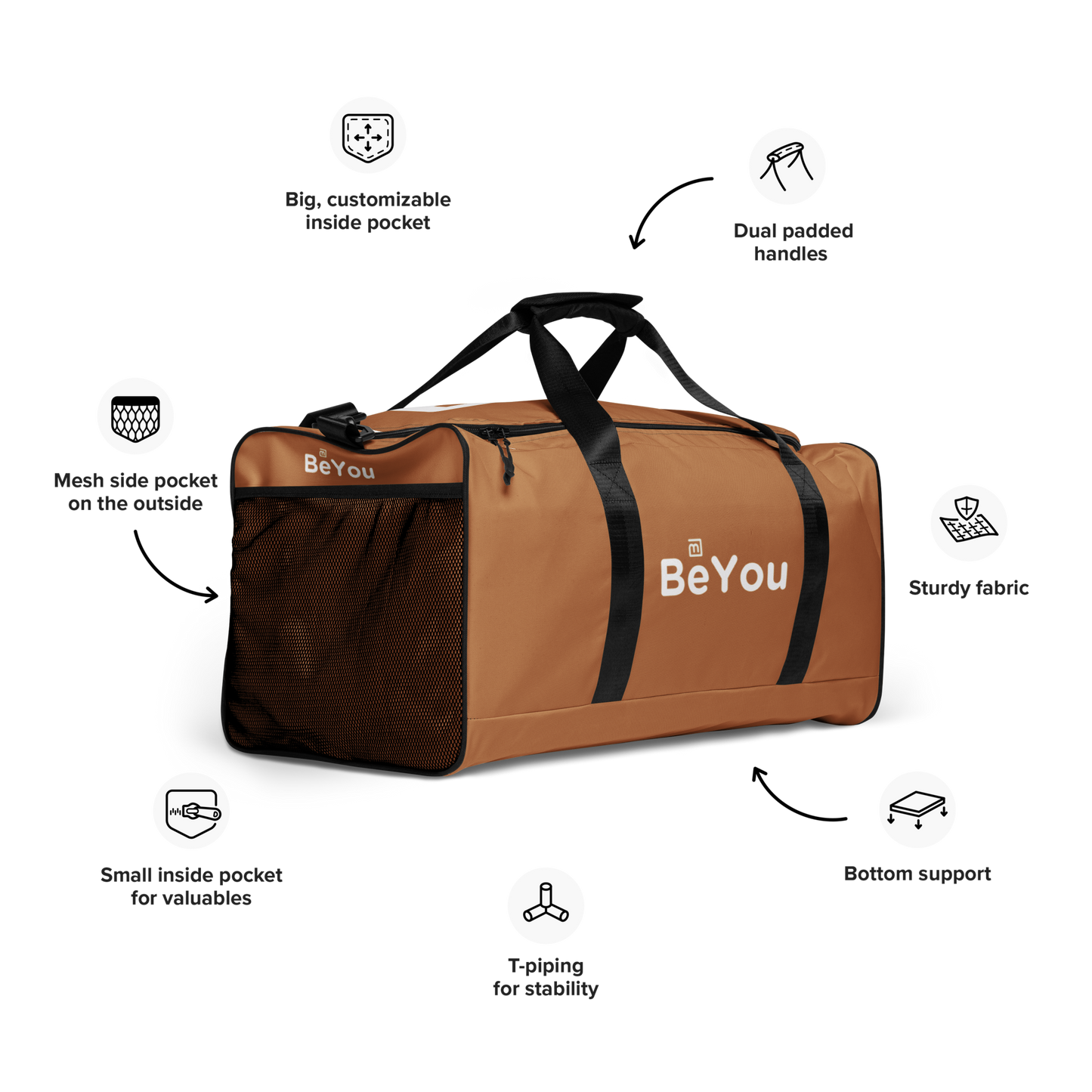 Duffle bag Travel Workout Bag