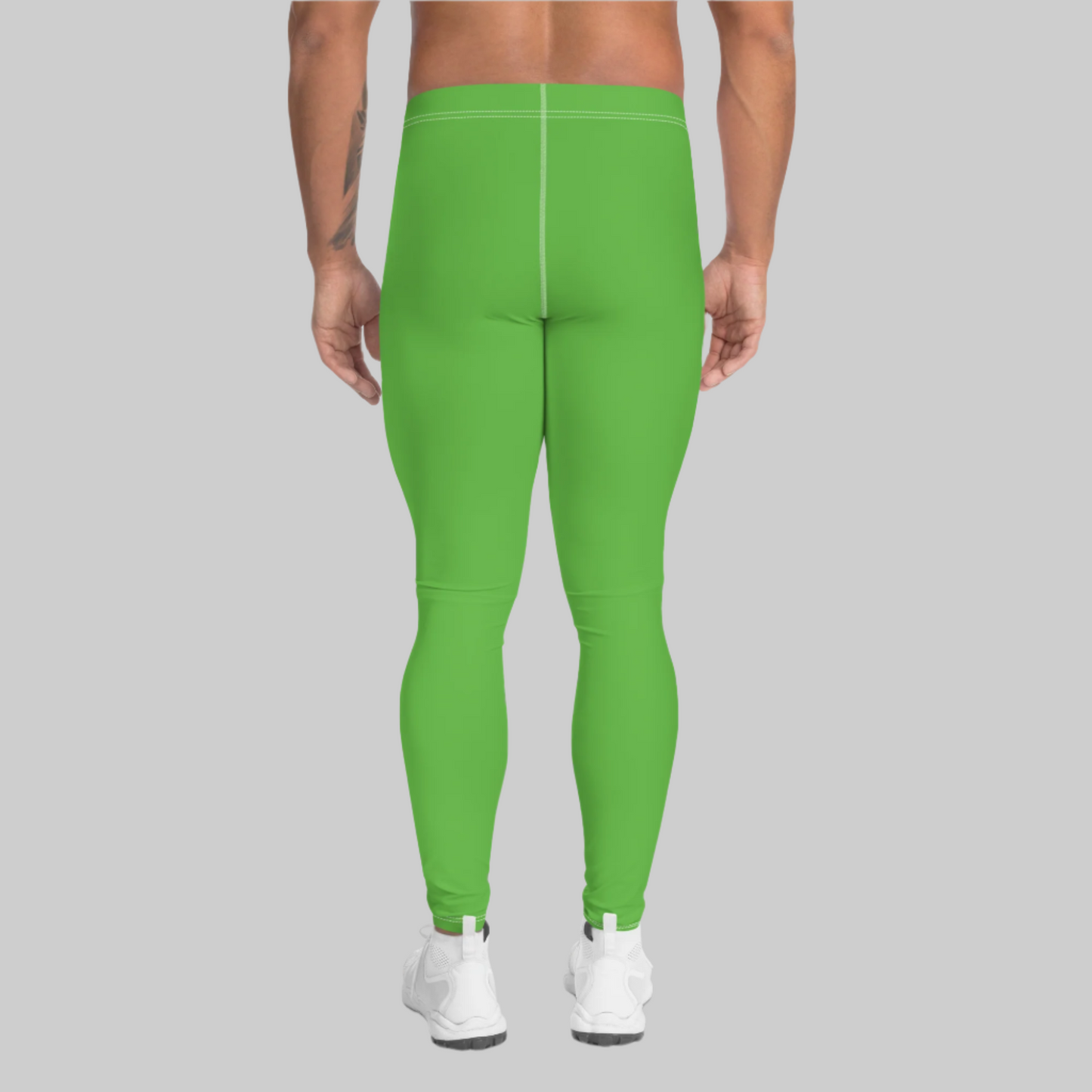 Kelly Green Athletic Men Leggings