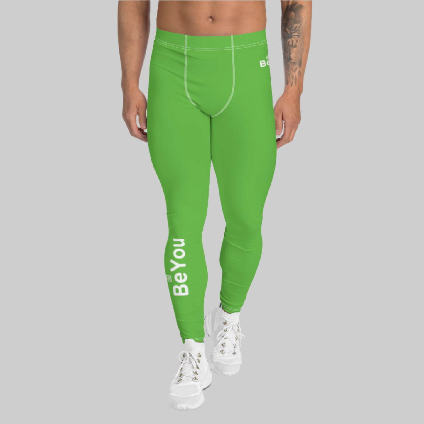 Kelly Green Athletic Men Leggings