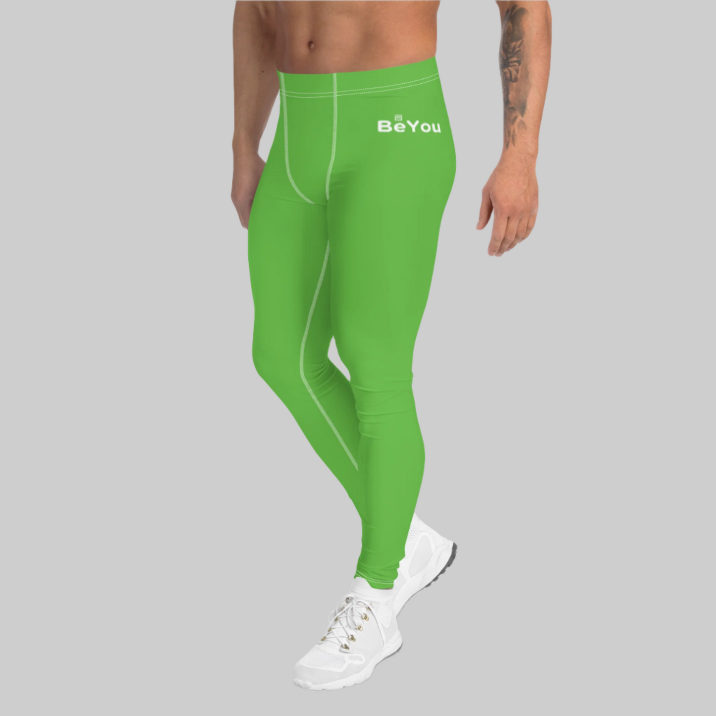 Kelly Green Athletic Men Leggings