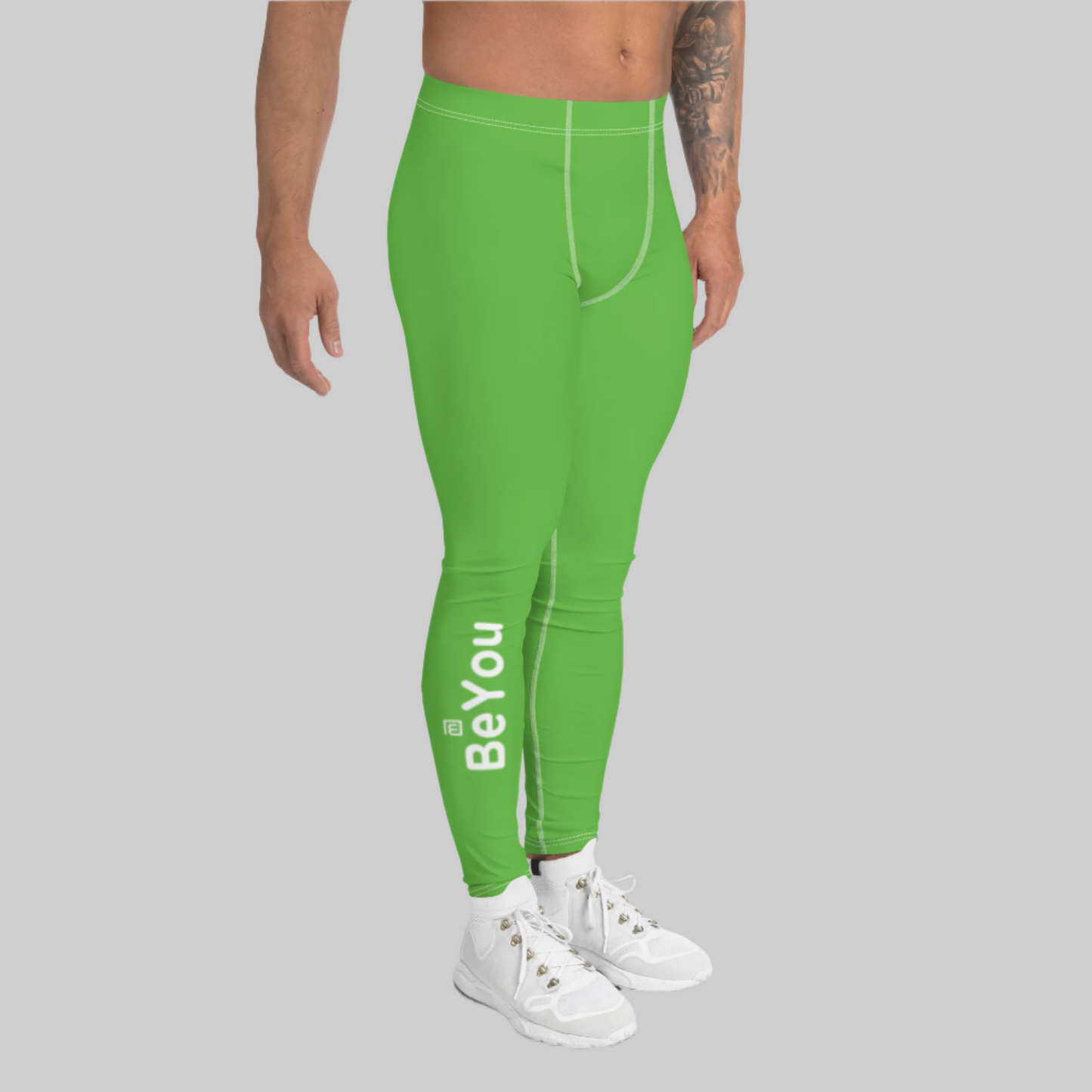 Kelly Green Athletic Men Leggings