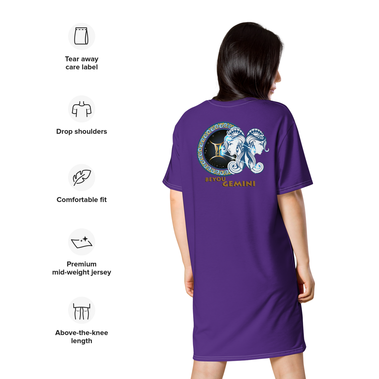 Gemini T-Shirt Dress