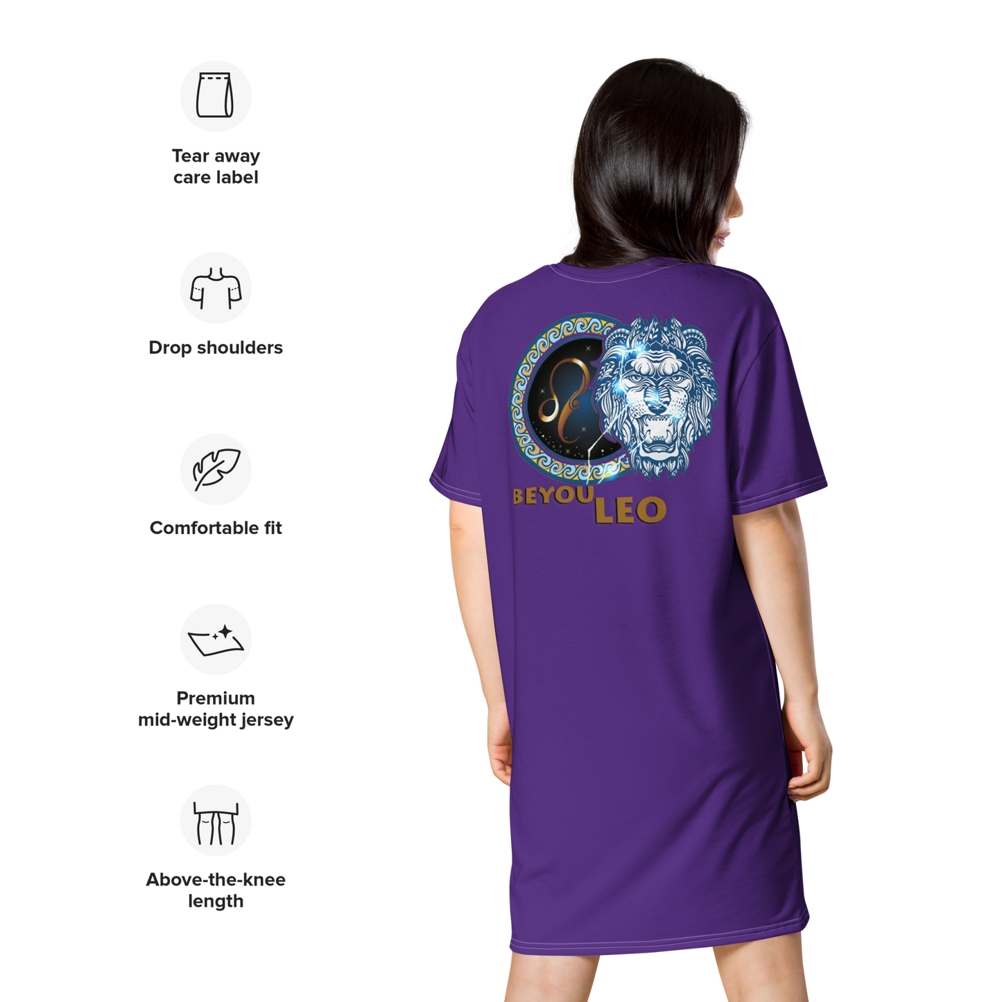 Leo T-Shirt Dress