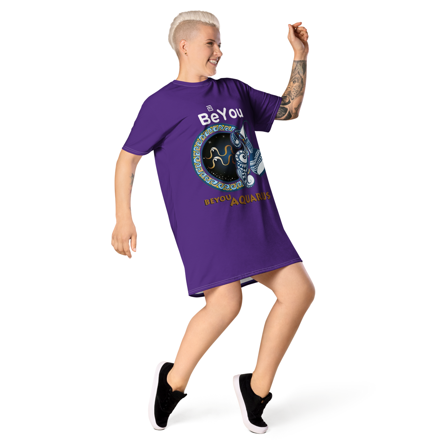 Aquarius T-Shirt Dress