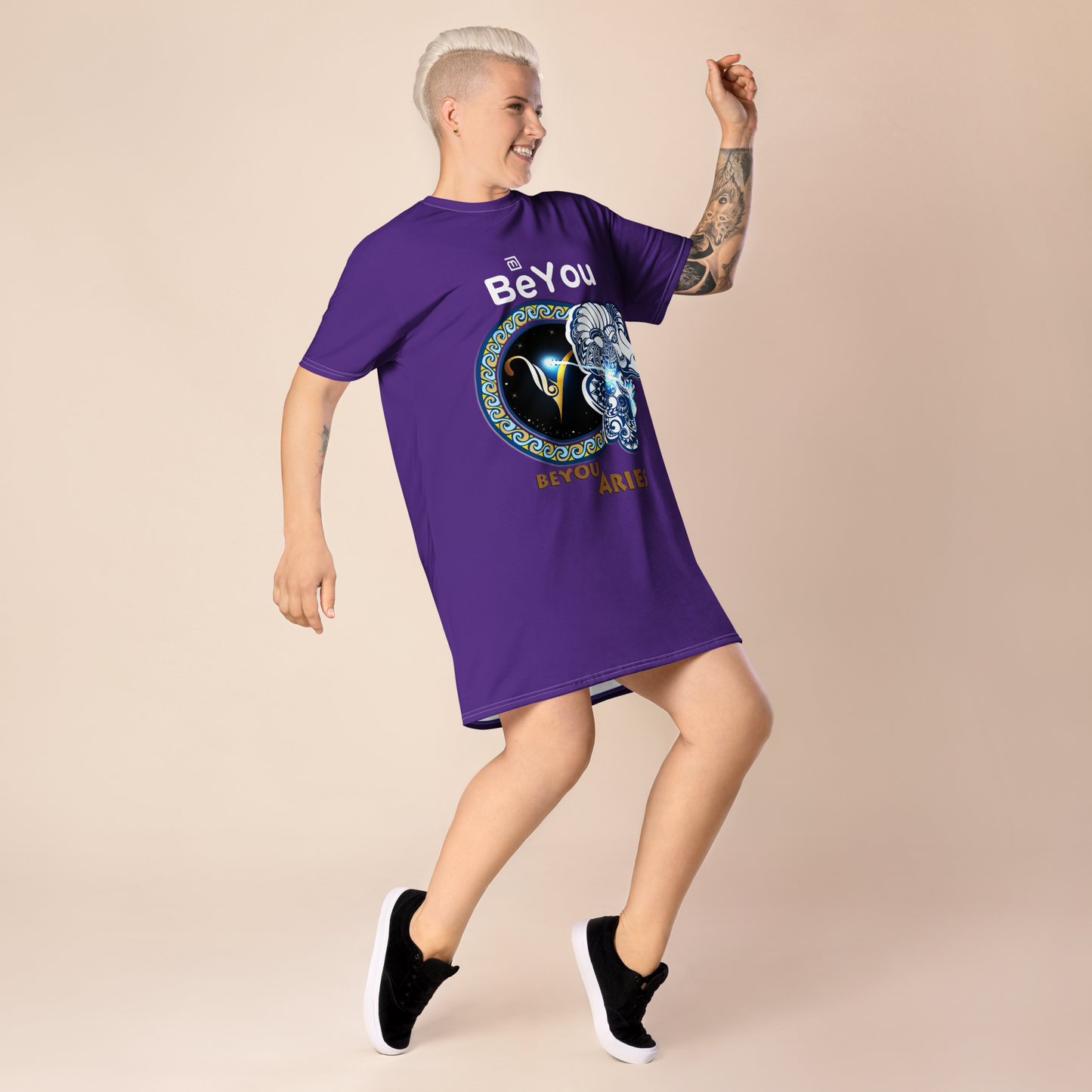 Aries T-Shirt Dress