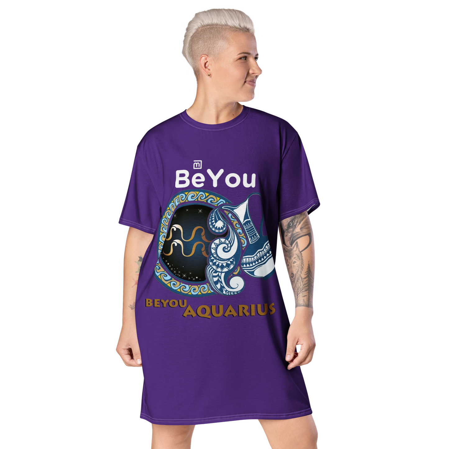 Aquarius T-Shirt Dress