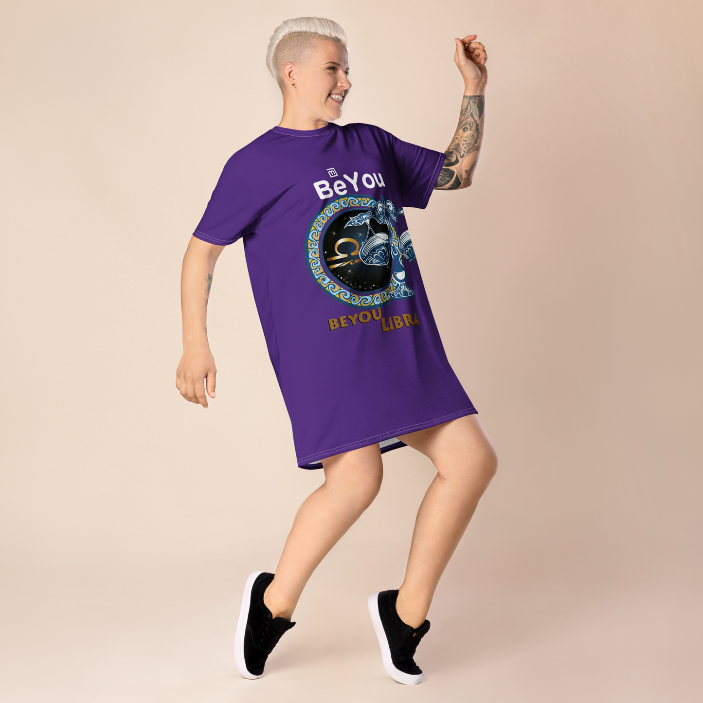 Libra T-Shirt Dress