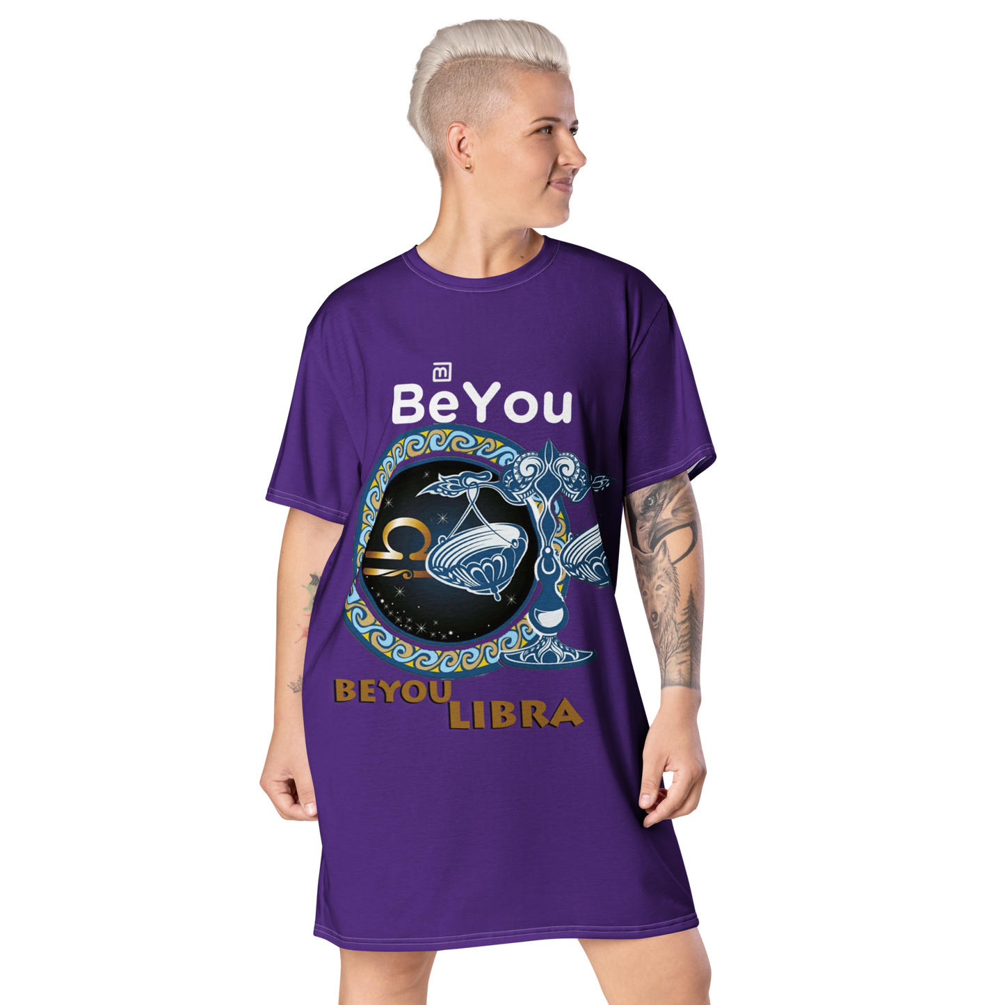 Libra T-Shirt Dress