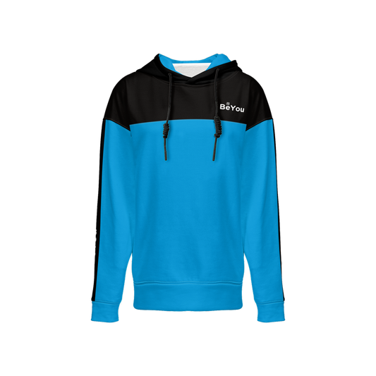 Aqua Blue Performance Relaxed Fit Sustainable BeYou Hoodie