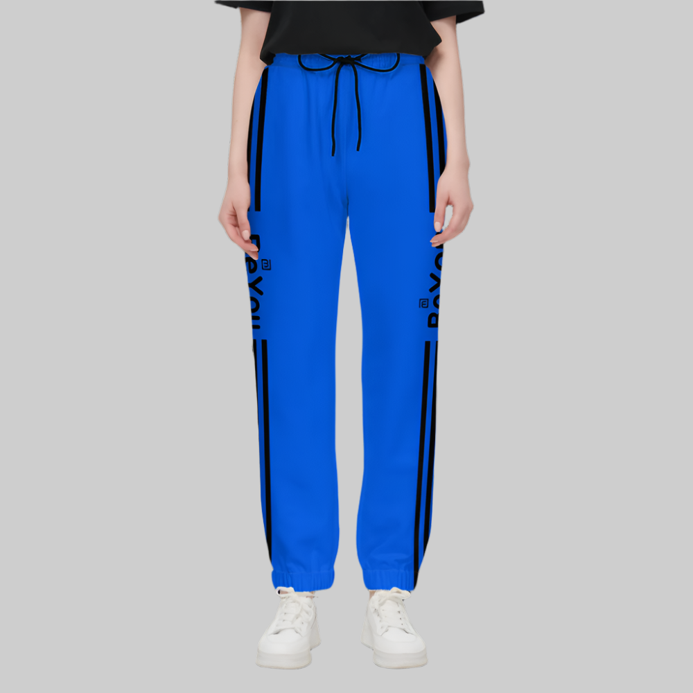 Deep Blue Women Casual Fit Sustainable Jogging Pants