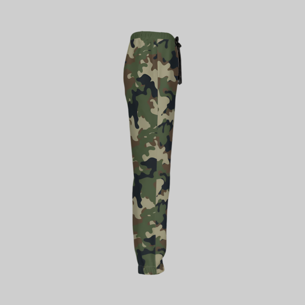 Camouflage Men Casual Fit Sustainable Jogging Pants