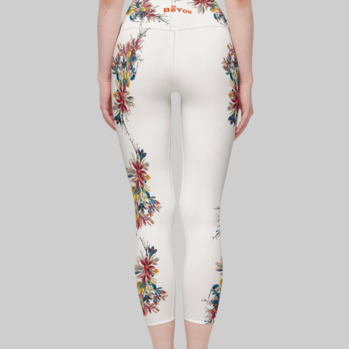 Flower Fireworks Length Sustainable Legging