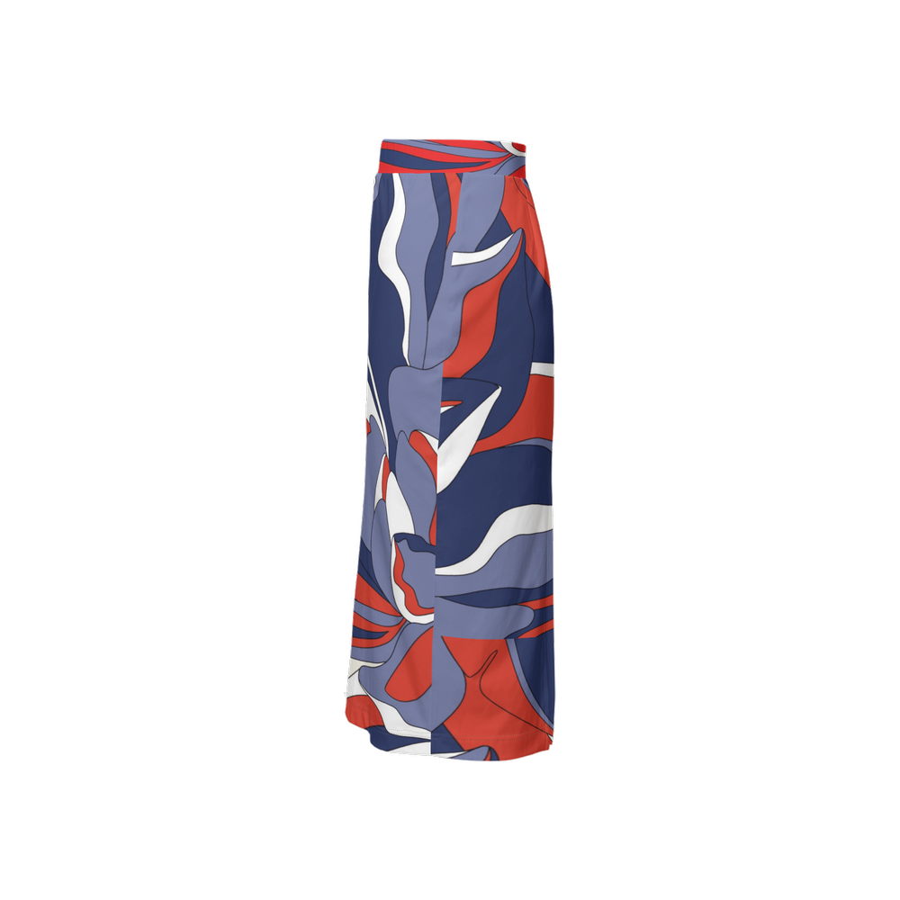 American Color Women’s Back Split Sustainable Pencil Skirt Knit