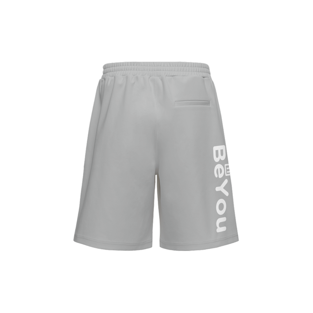 Grey Men Athletic Performance Eco-Friendly Shorts