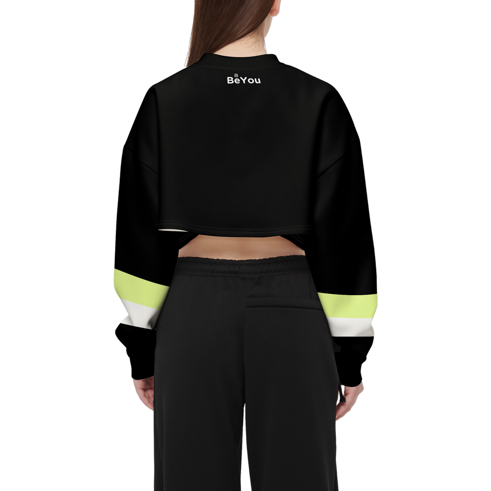 Women’s Cropped Crewneck Sustainable Sweatshirt