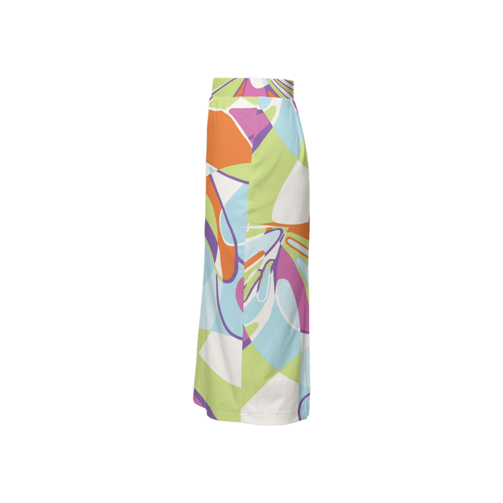 Summer Passion Women’s Back Split Sustainable Pencil Skirt-Heavy Knit