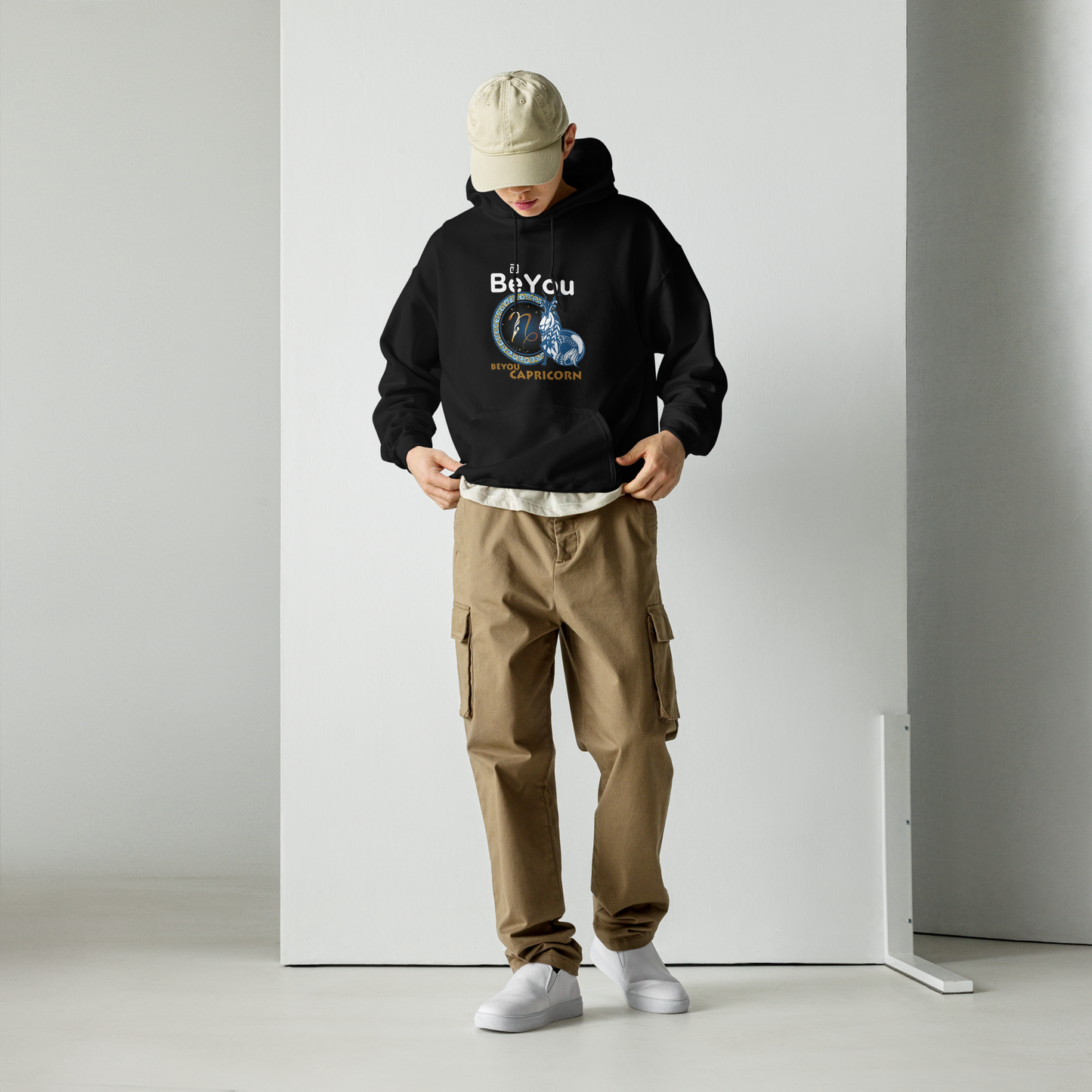 Capricorn Astrology Unisex Cozy Hoodie