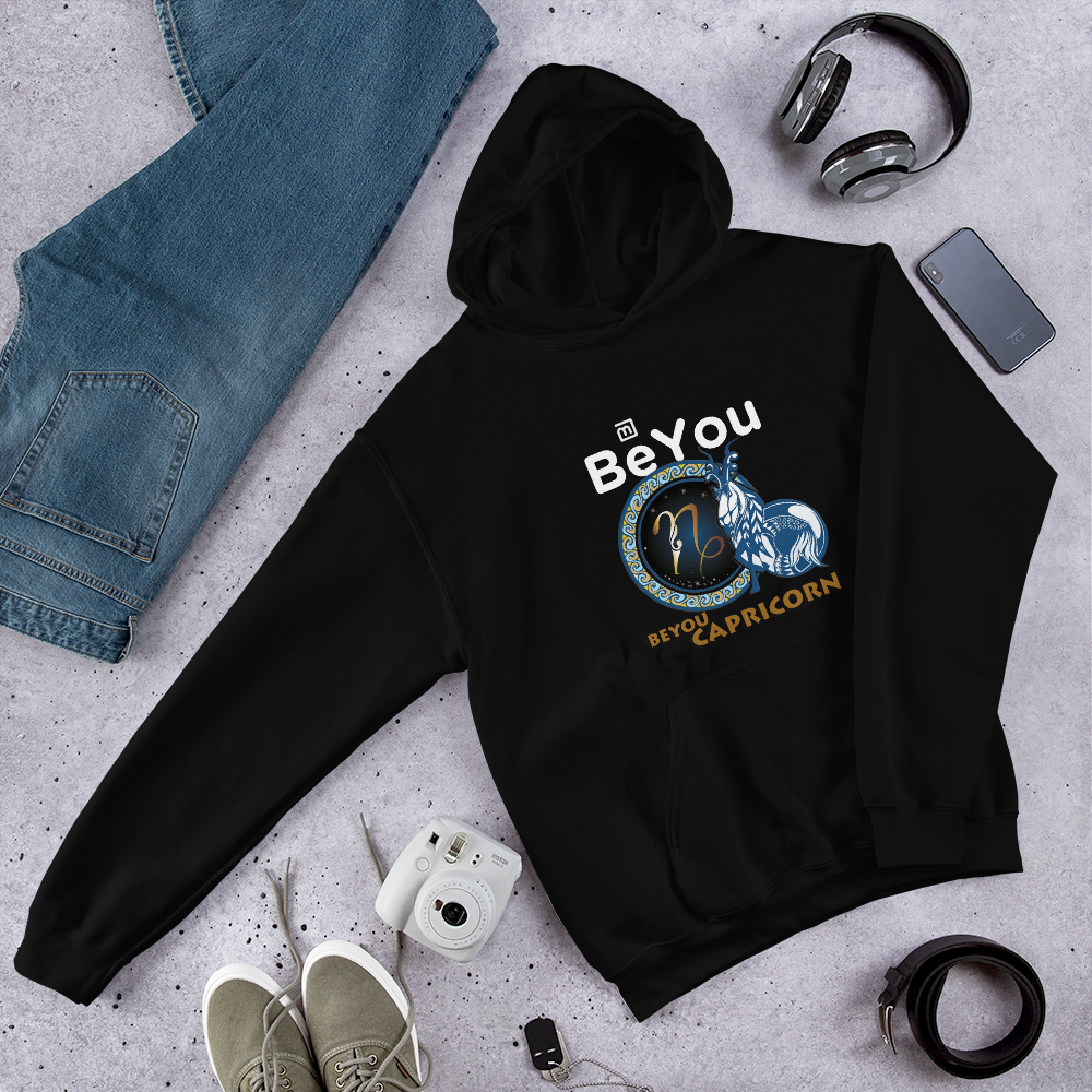 Capricorn Astrology Unisex Cozy Hoodie