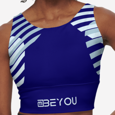 CircleMe Women’s Blue Recycled Sports Bra