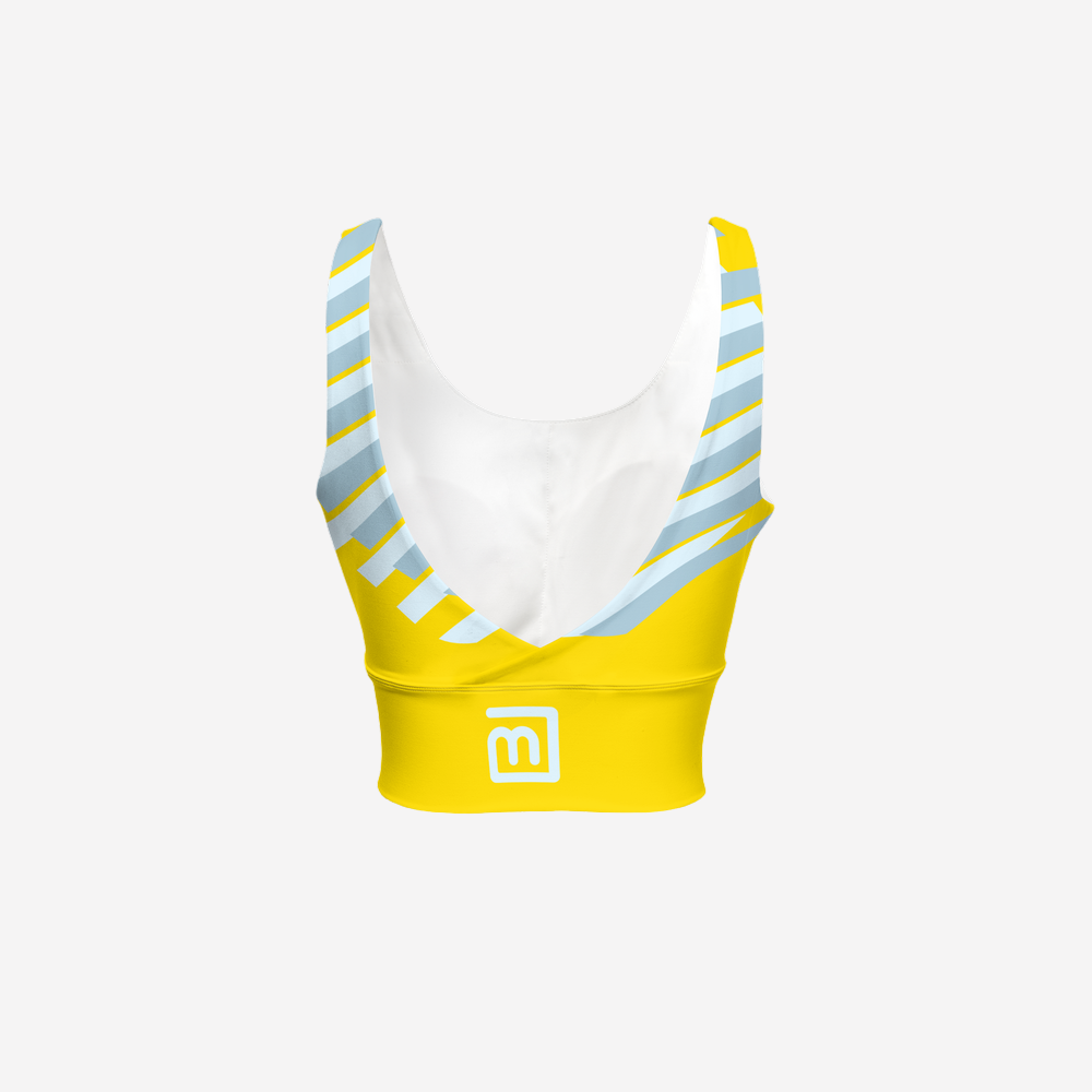 CircleMe Women’s Canary Recycled Sports Bra