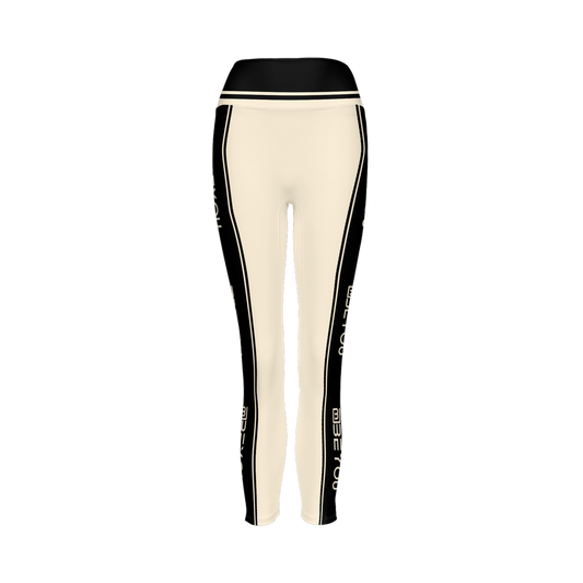 Be Jazzed Women’s Recycled Cream Leggings