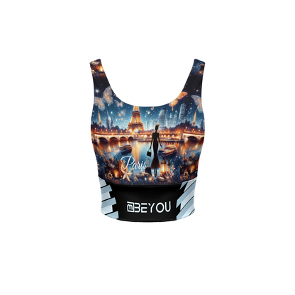 Paris-Me-Now Women’s Recycled Sports Bra