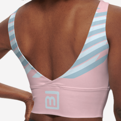 CircleMe Women’s Blush Recycled Sports Bra