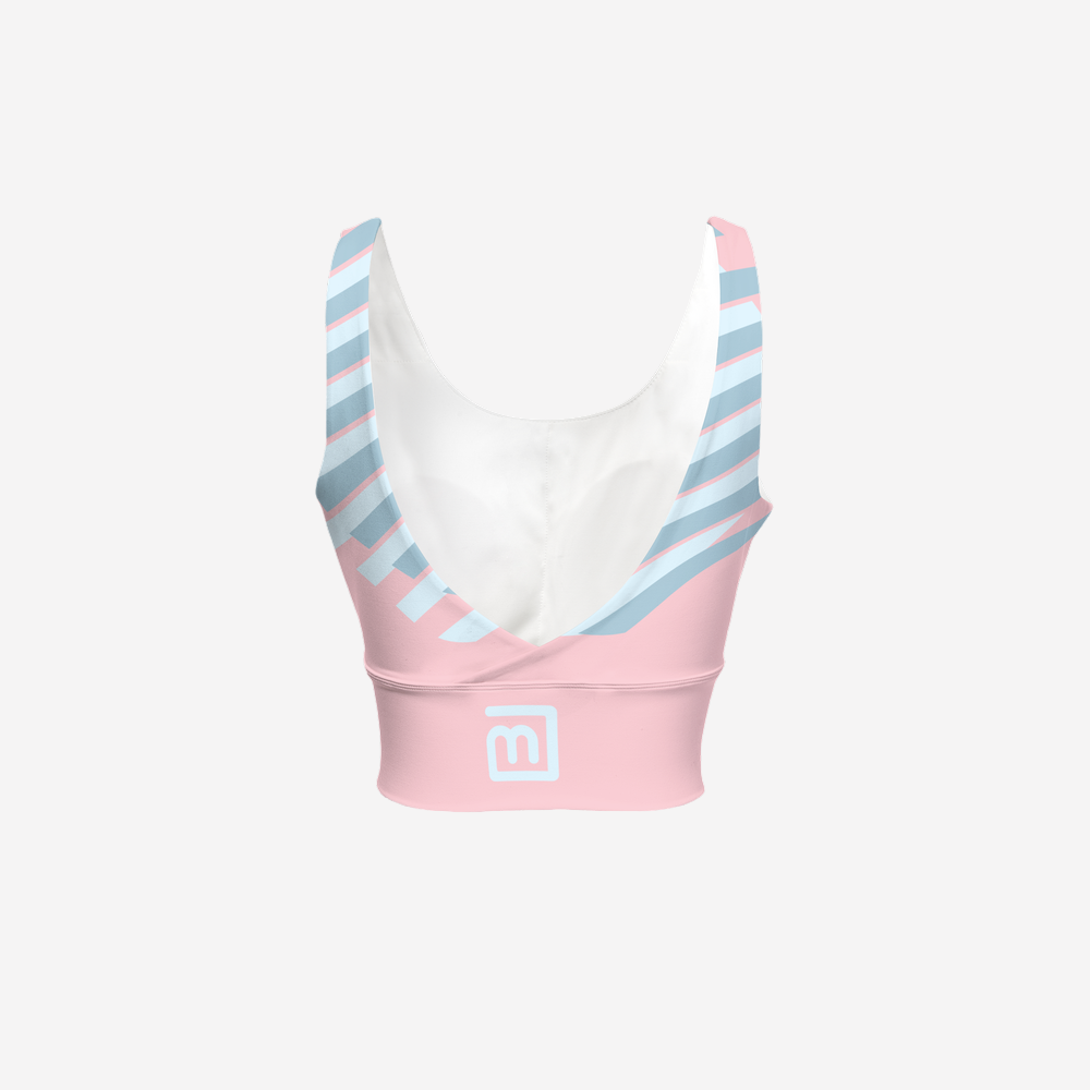 CircleMe Women’s Blush Recycled Sports Bra