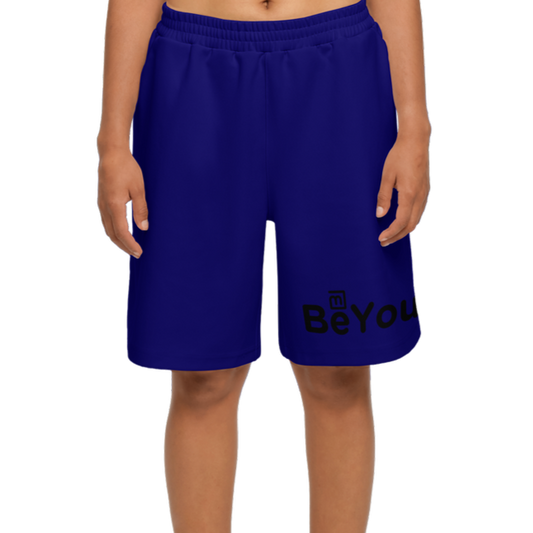 Navy Blue Men Team BEYOU Eco-Friendly Shorts