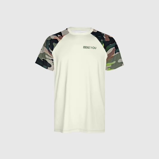 Be-Transparent Men's Recycled Camouflage Jersey Tee