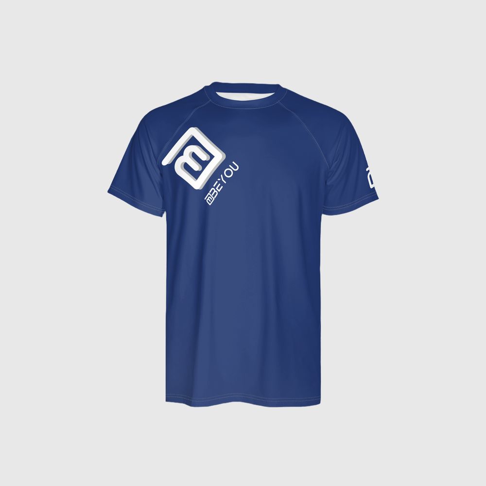 New-Me Men's Recycled Dark Blue Jersey Tee