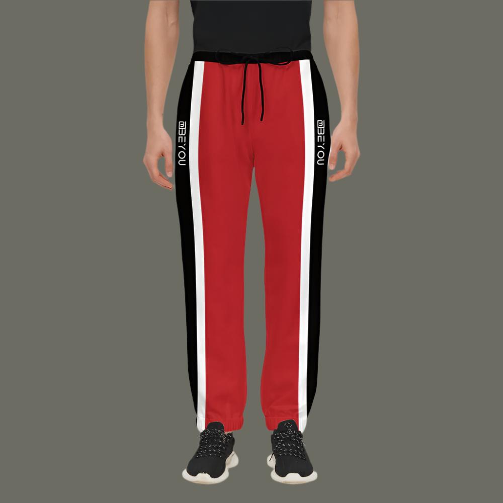 Be Influenced Men's Red Recycled Jogging Pants