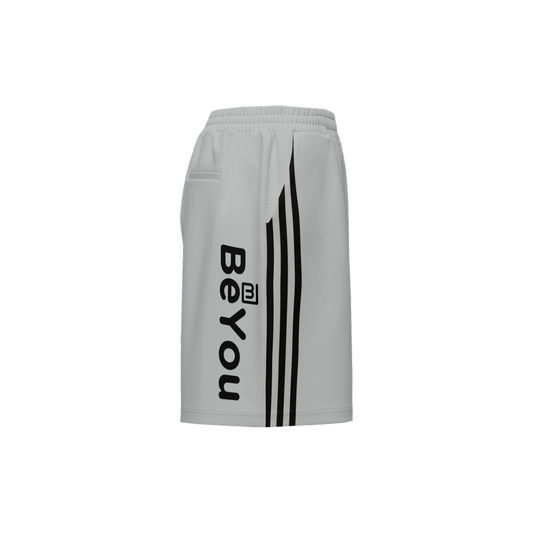 Silver Men Athletic Sustainable Shorts