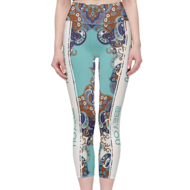 Hazie-Vines Women's Recycled High-Rise Prism Leggings