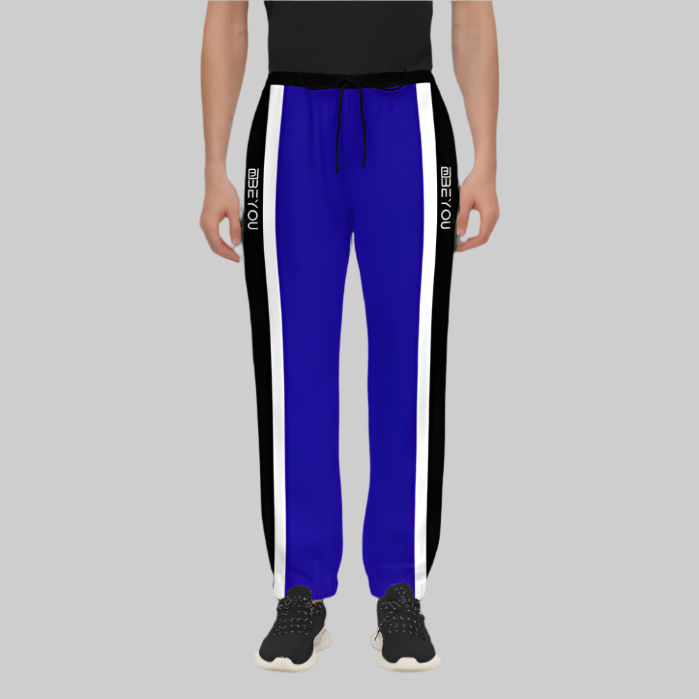 Be Influenced Men's Blue Recycled Jogging Pants