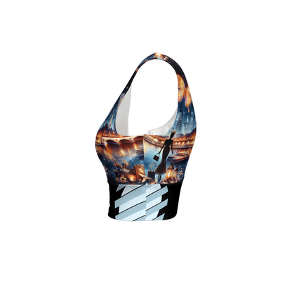Paris-Me-Now Women’s Recycled Sports Bra