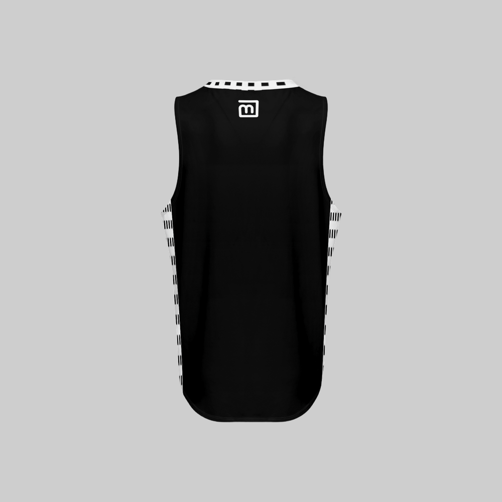 Be-Retro Recycled Men’s Black Tank Top