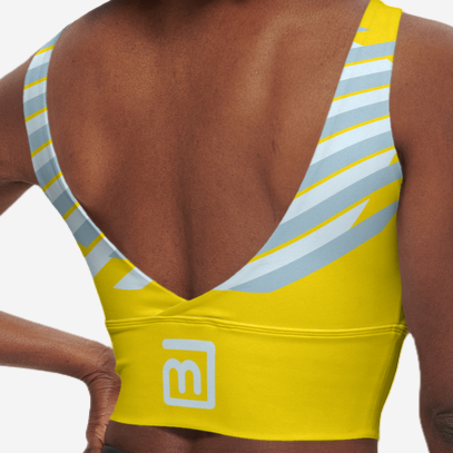 CircleMe Women’s Canary Recycled Sports Bra