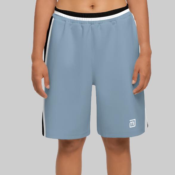 Pumped-Up Men's Baby Blue Recycled Shorts