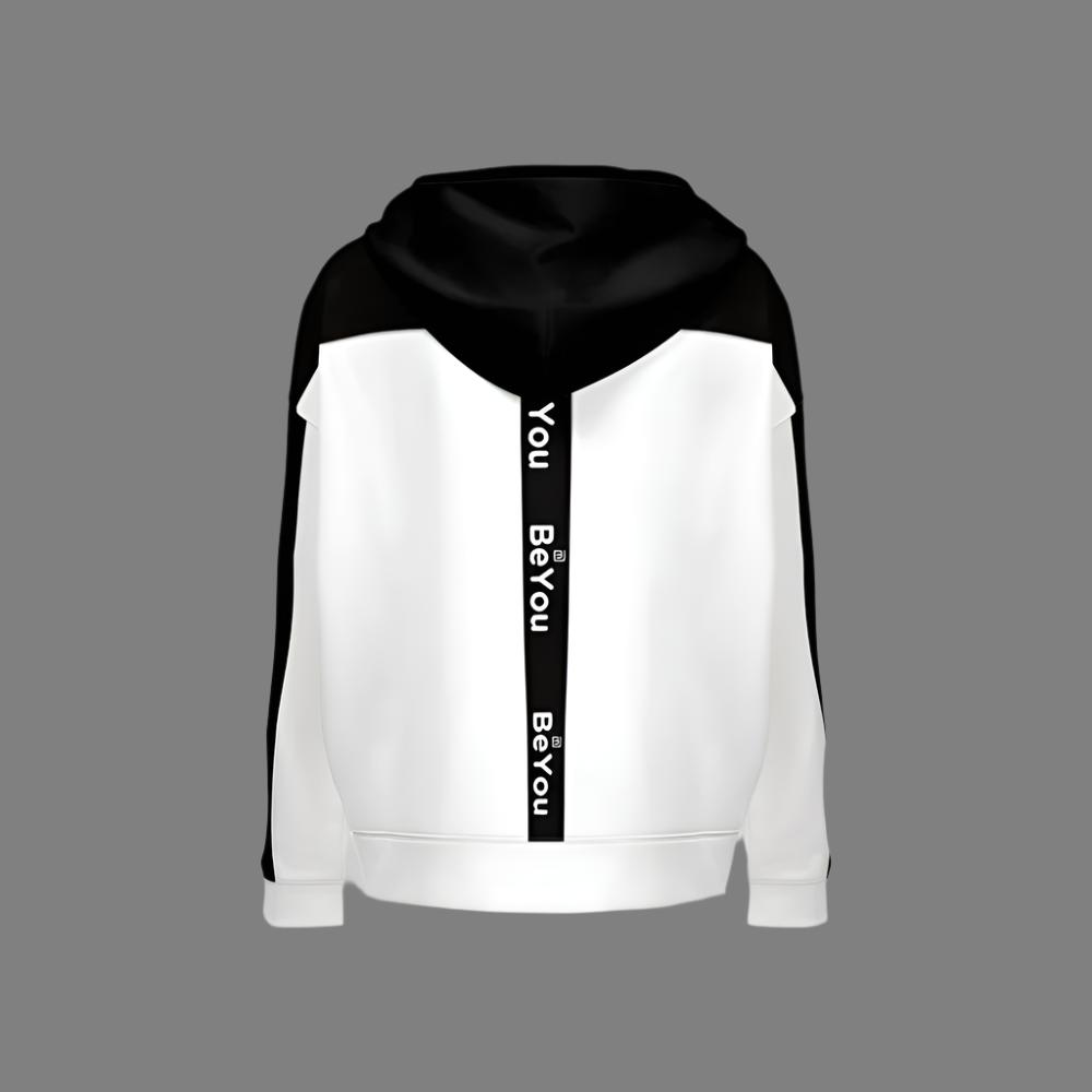 Classic-Me Men's Recycled White Hoodie