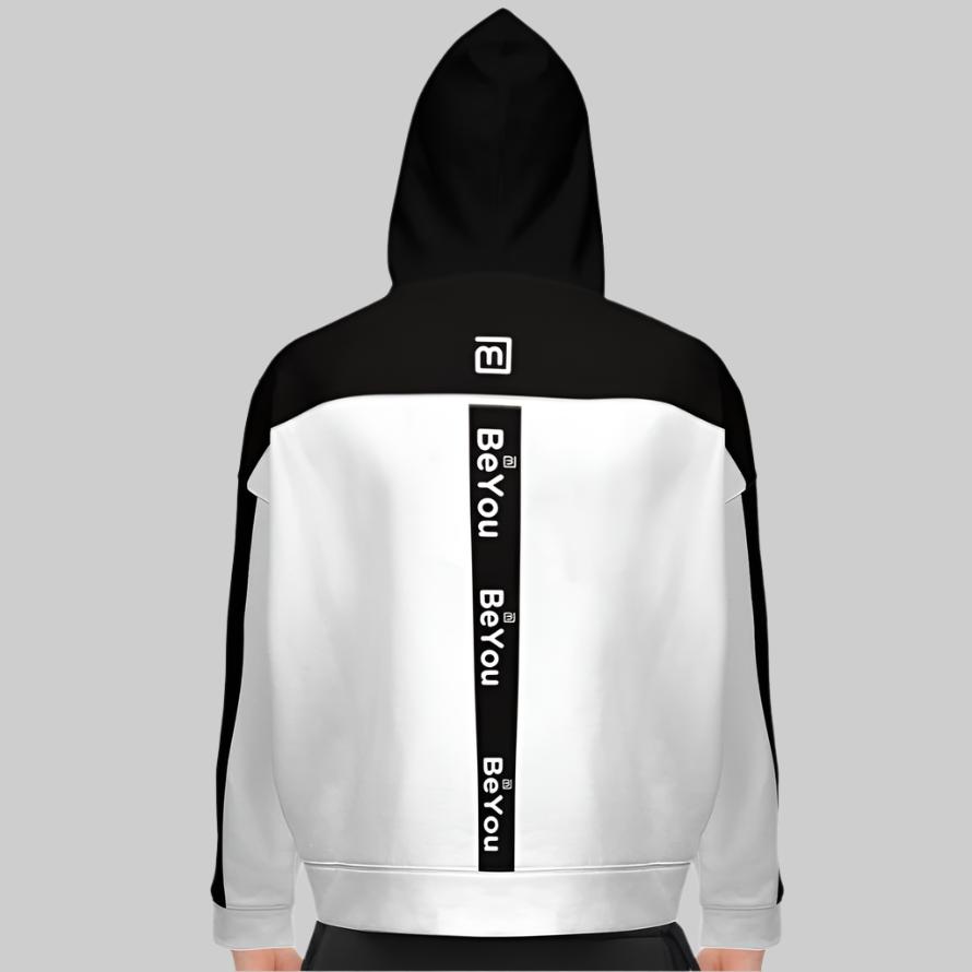 Classic-Me Men's Recycled White Hoodie