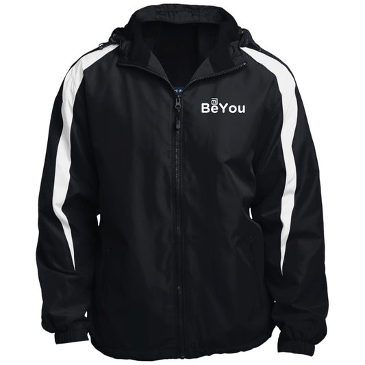Performance Athletic Fleece Lined Colorblock BeYou Hooded Jacket JST81