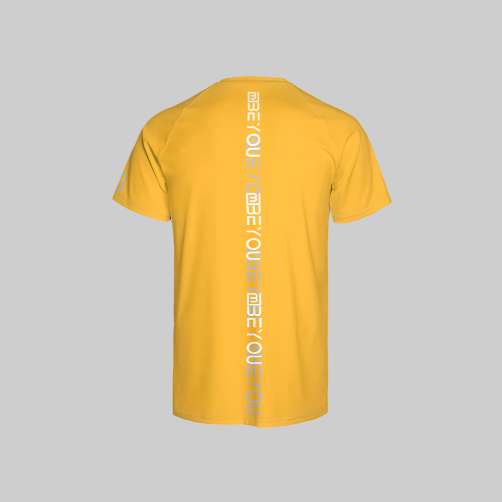 New-Me Men's Recycled Yellow Jersey Tee