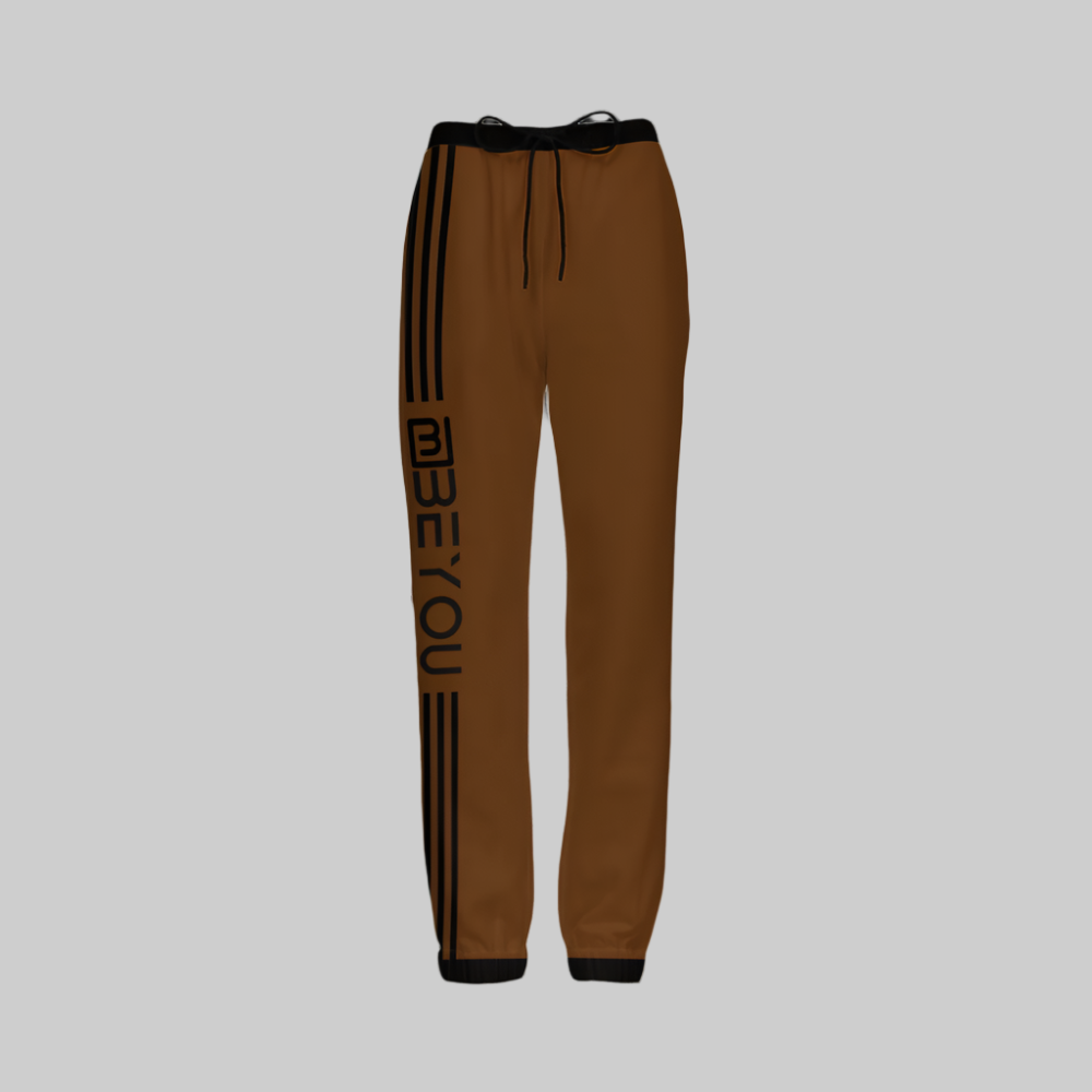 Be Energized Men's Brown Recycled Jogging Pants