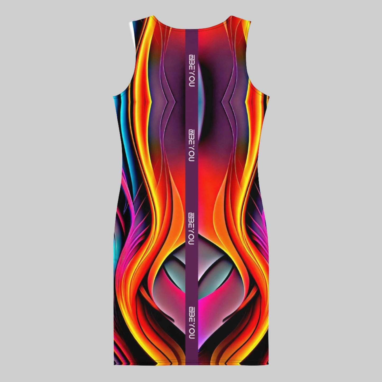 Be-Rainbow Women's Recycled Prism Tank Dress