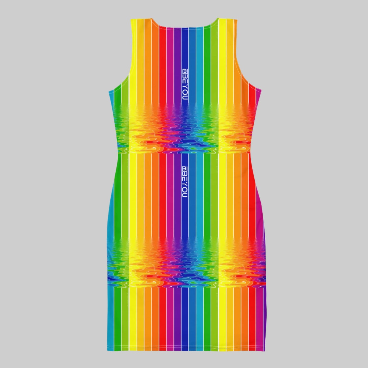 Be-Rainbow Women's Recycled Prism Tank Dress