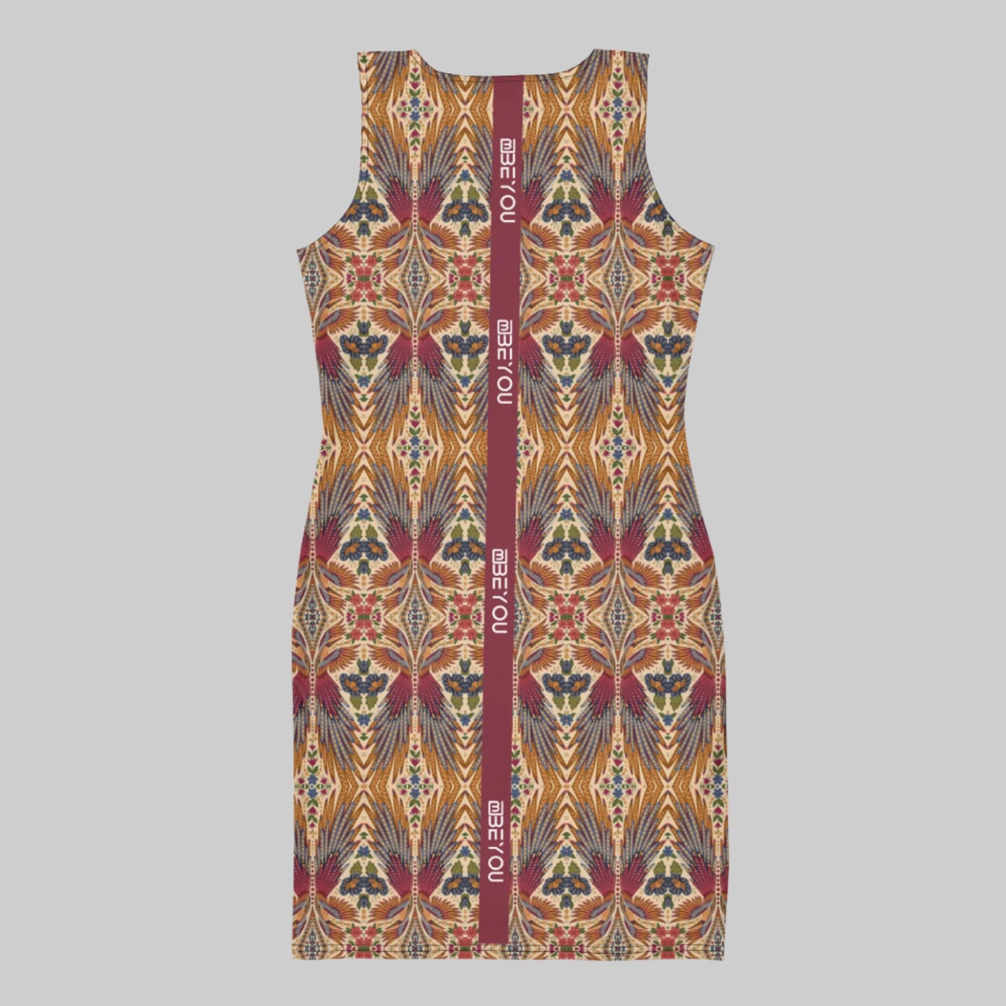 Be-Tribal Women's Recycled Brown Tank Dress