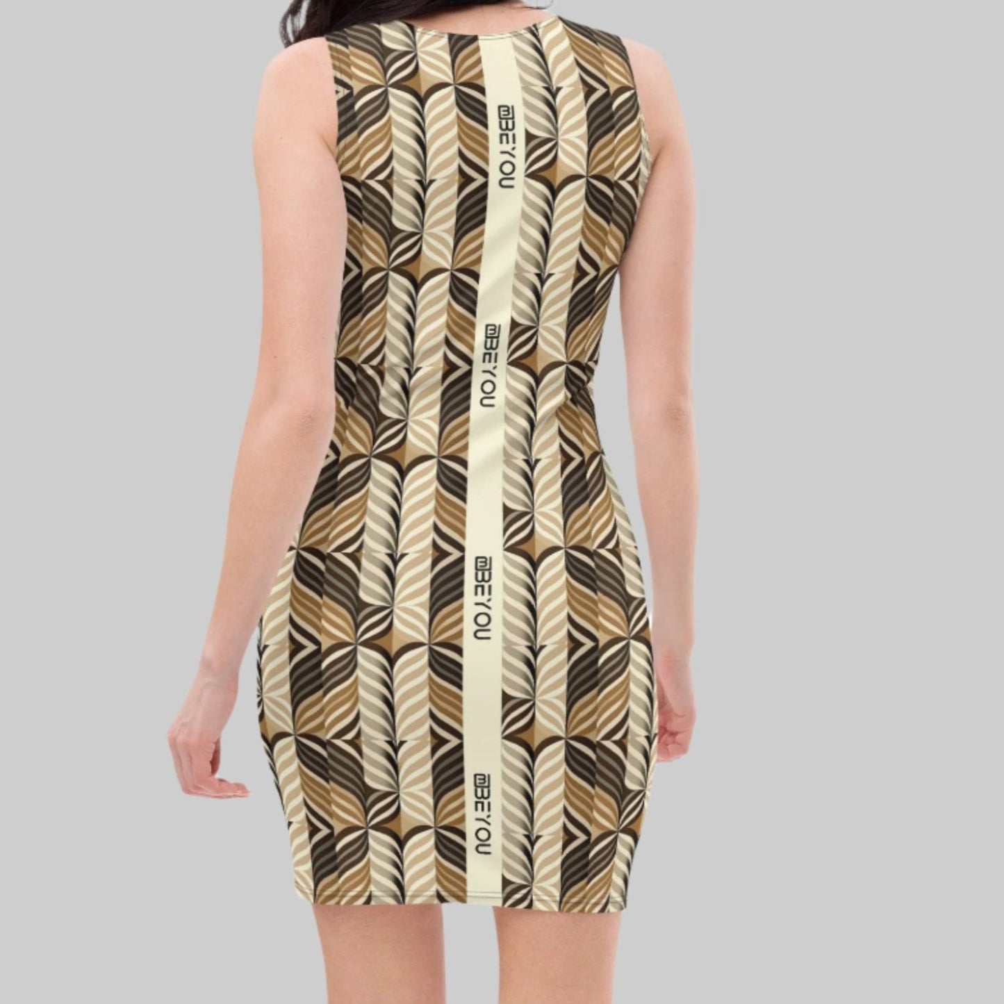 Be-Tribal Women's Recycled Tan Tank Dress